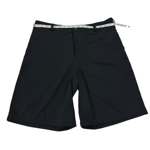 Nike Golf Dri-Fit Men Black Performance Chino Shorts Sz 38x10 Quick Dry Stretch - Picture 7 of 14